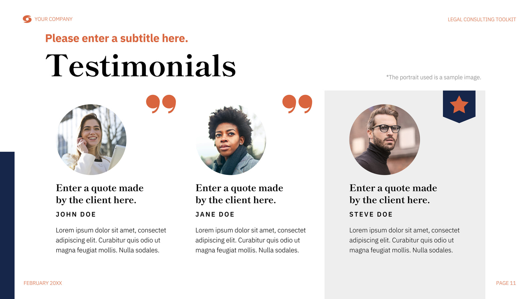 Orange Modern Legal Guide