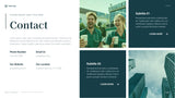 Teal Professional Healthcare Presentation
