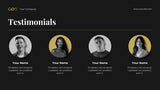 Black And Gold Bold Photocentric Legal Consulting Toolkit Presentation