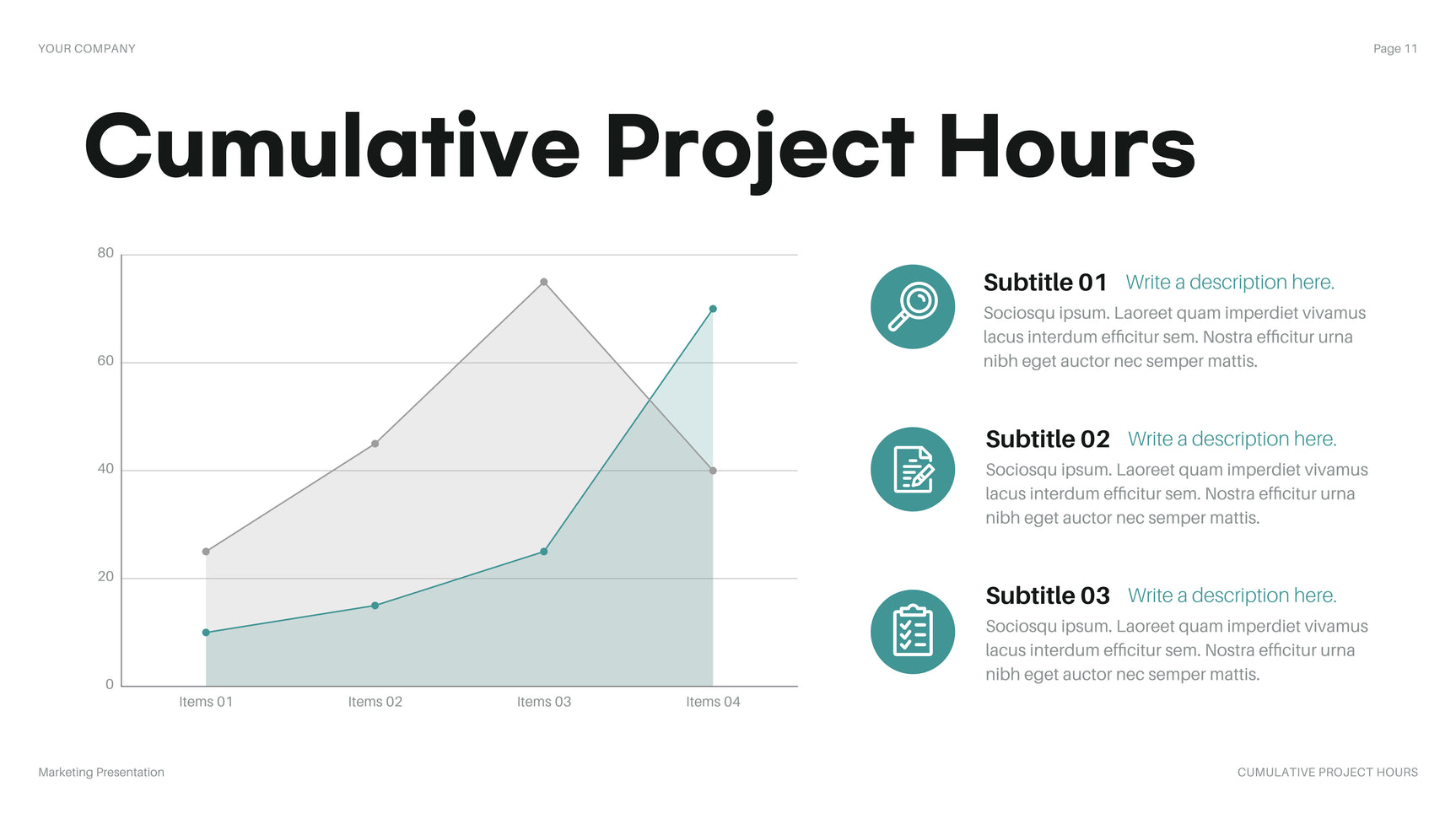 Teal Modern Budget Presentation