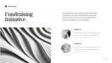 Silver Modern Fundraising Document
