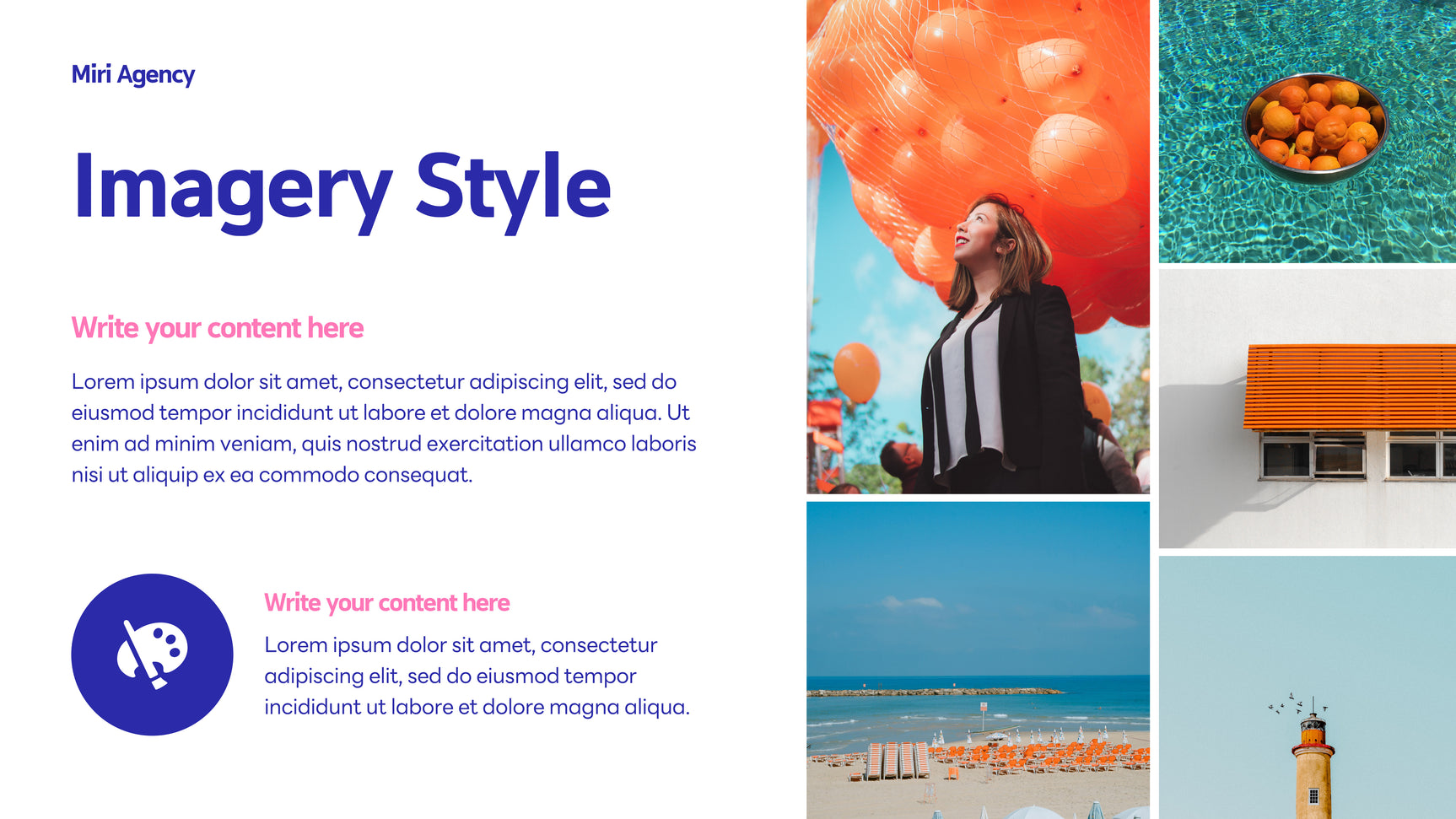 Blue Modern Agency Advertisement