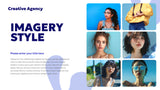 Blue Abstract Agency Advertisement