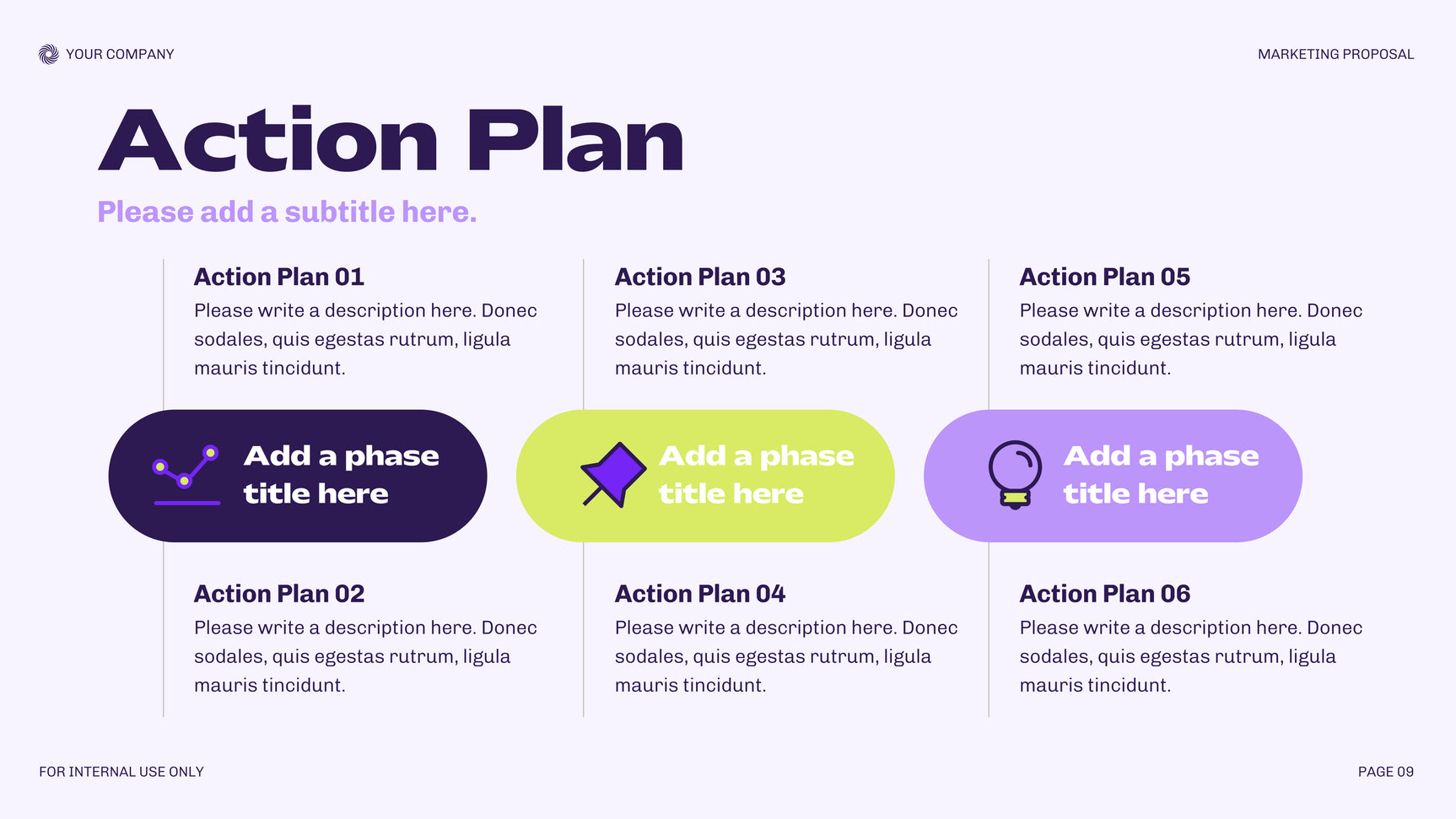 Purple Modern Marketing Document