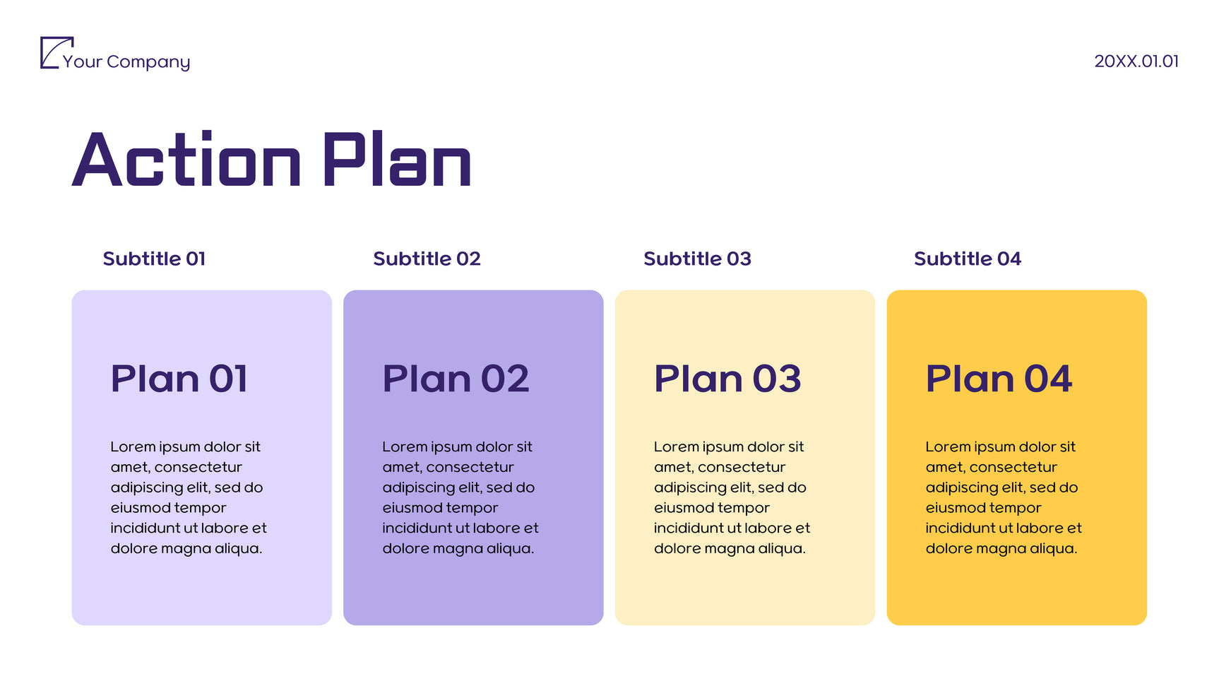 Purple Minimalist Marketing Proposal Document