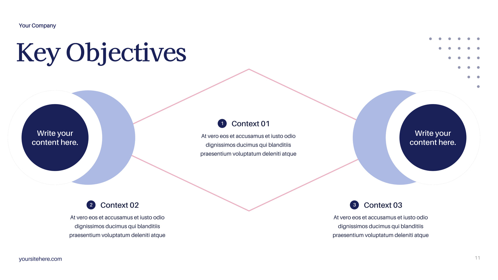 Navy Modern Marketing Plan Document