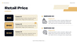 Black Modern Sales Presentation