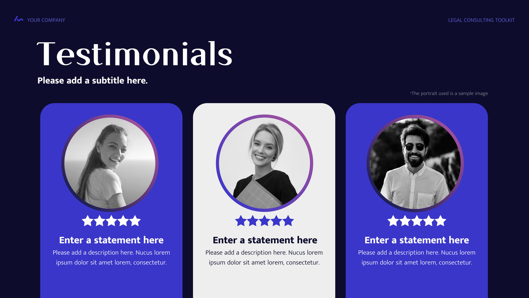 Blue Modern Legal Guide