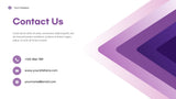 Purple Geometric Business Presentation