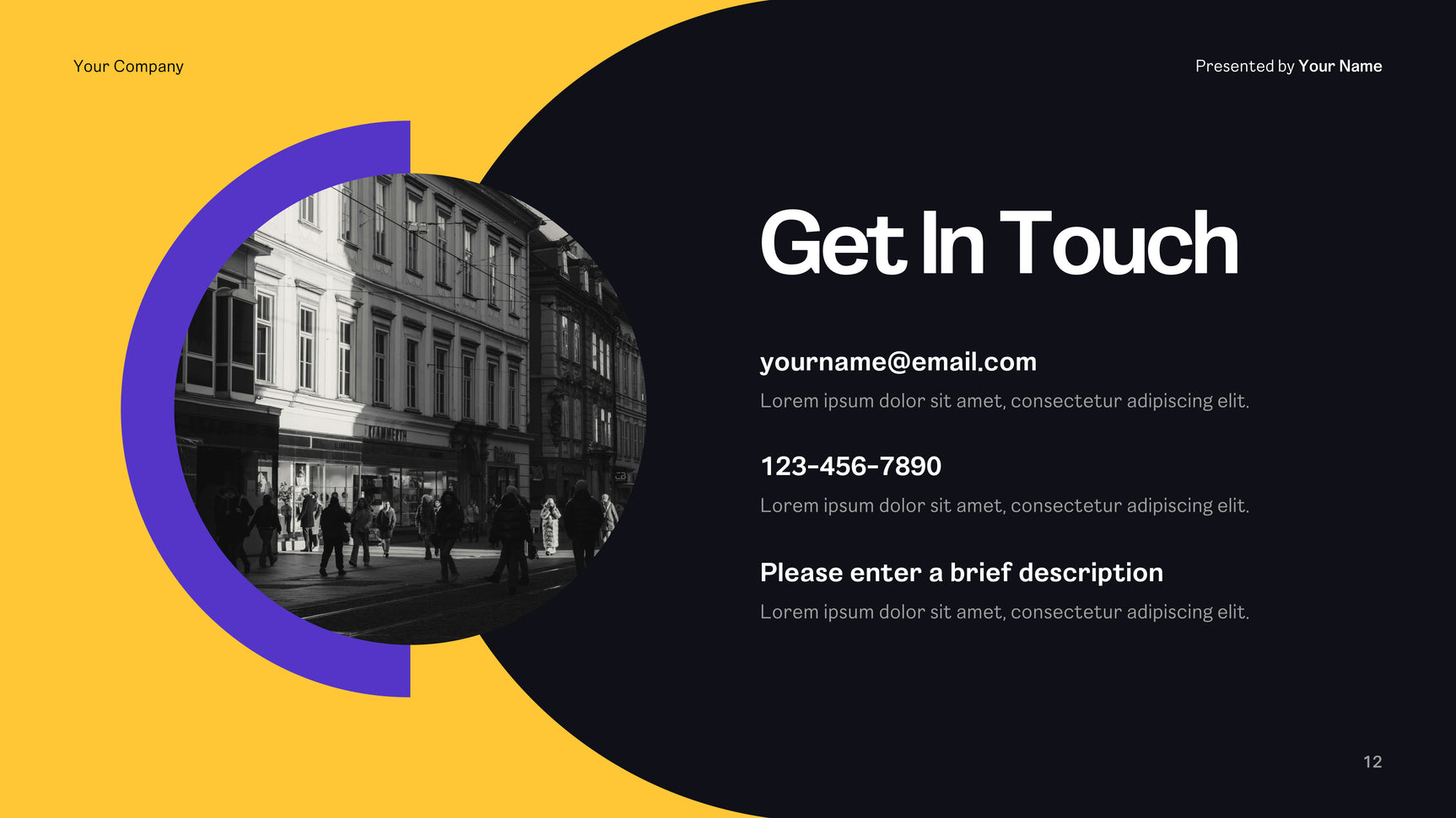 Yellow Modern Advertising Plan