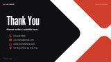 Red Geometric Marketing Proposal Document
