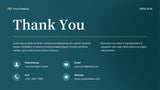 Teal Professional Startup Presentation