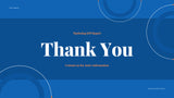 Blue Modern Marketing Report