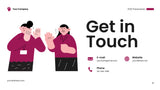 Pink Modern Agency Introduction Slide
