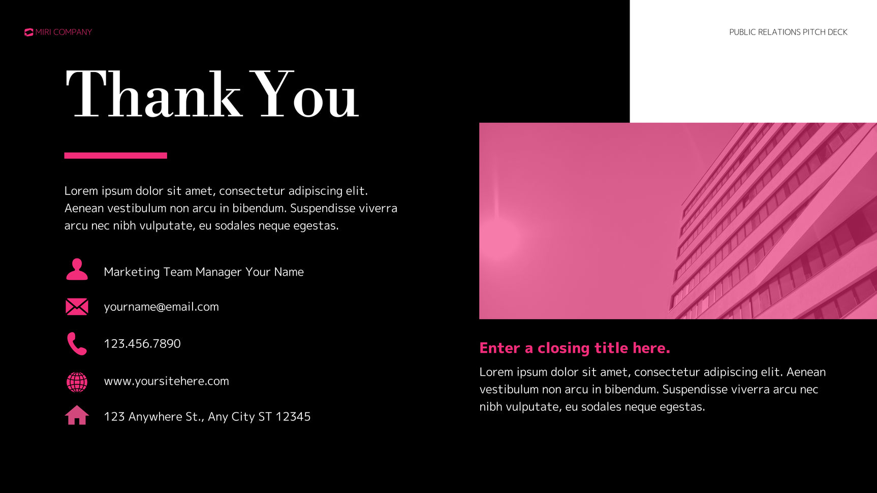 Pink Bold Media Report