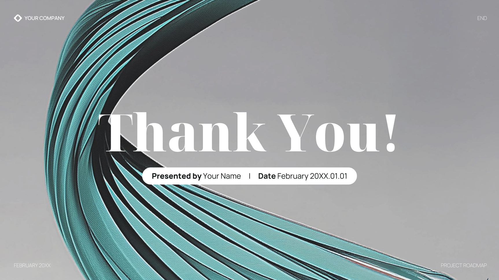 Teal Modern Business Plan Presentation