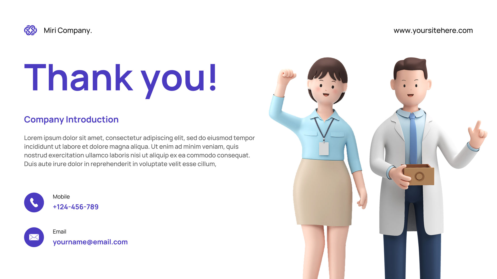 Purple Modern Business Presentation