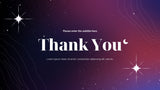 Purple Cosmic Marketing Proposal