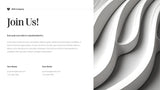 Silver Modern Fundraising Document