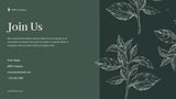 Green Botanical Fundraising Document