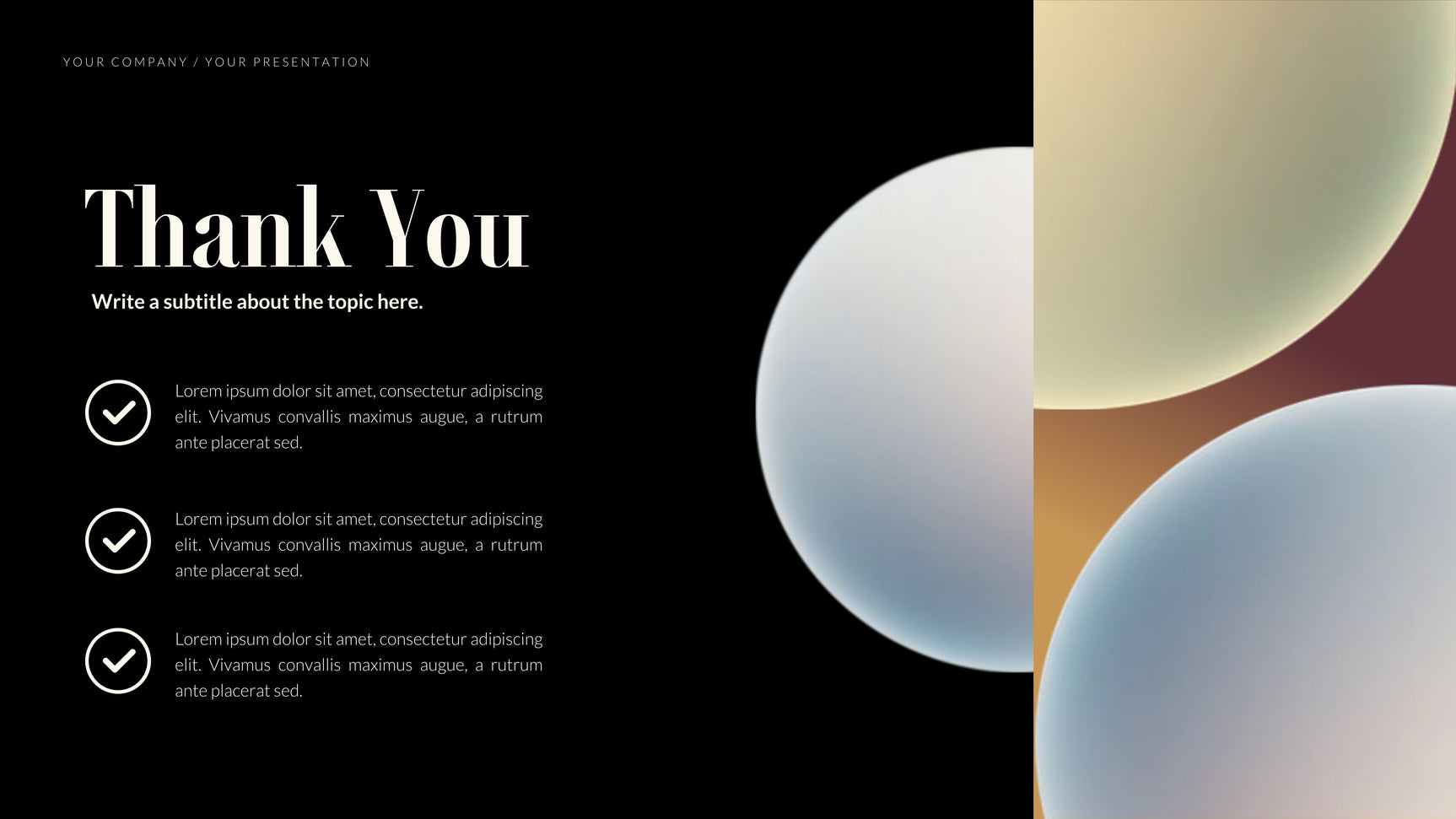 Black Modern Marketing Plan Presentation
