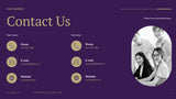 Purple Modern Business Plan