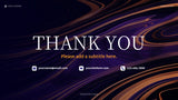 Purple Abstract Startup Pitch