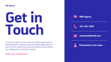 Blue Modern Agency Advertisement