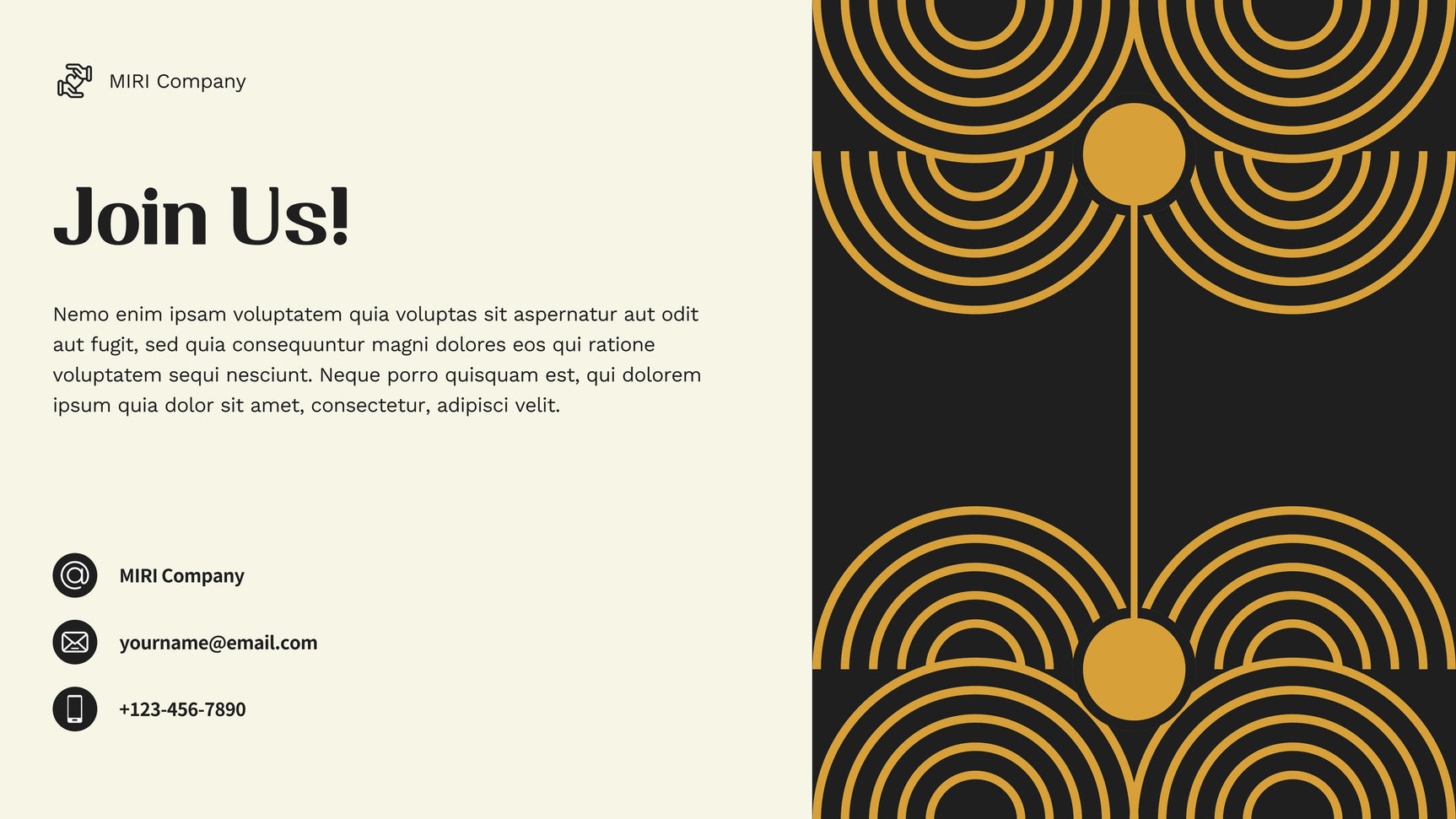 Black Modern Fundraising Document