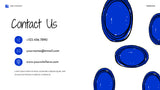 Blue Abstract Strategy Document