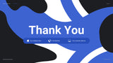 Blue Modern Social Media Report