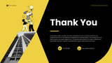 Yellow Modern Marketing Report
