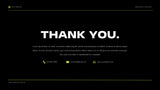 Black Green Modern Marketing KPI Report Presentation