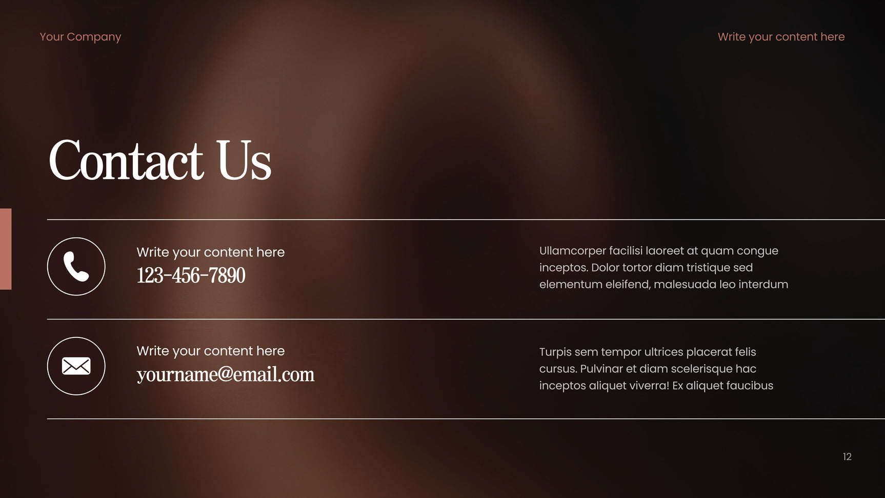 Brown Modern Consulting Guide