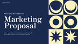 Navy Modern Marketing Proposal Document