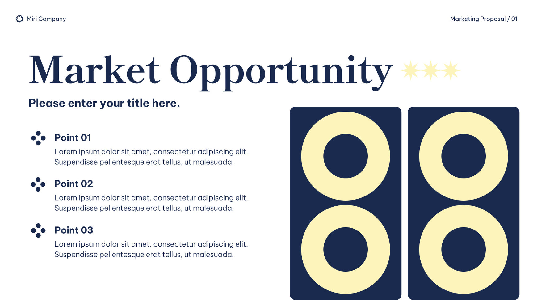 Navy Modern Marketing Proposal Document