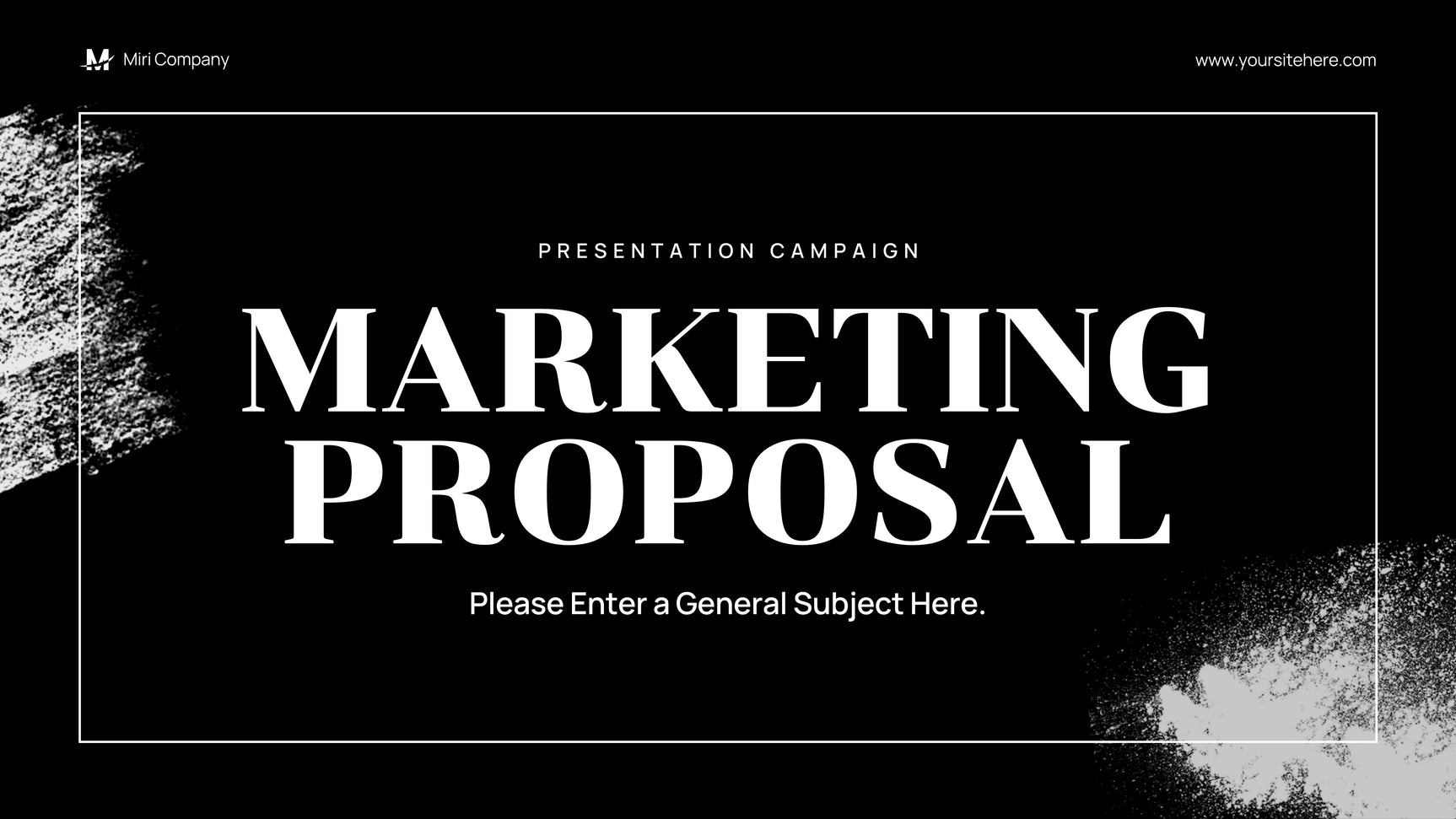Black Modern Marketing Proposal