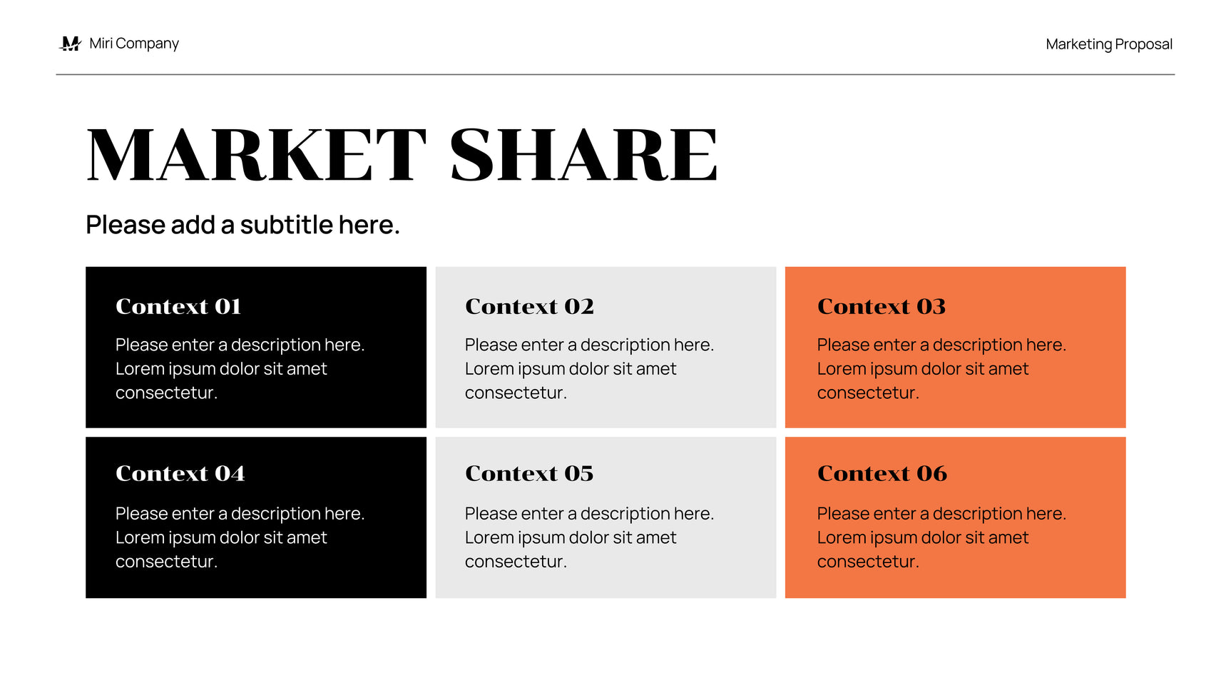 Black Modern Marketing Proposal