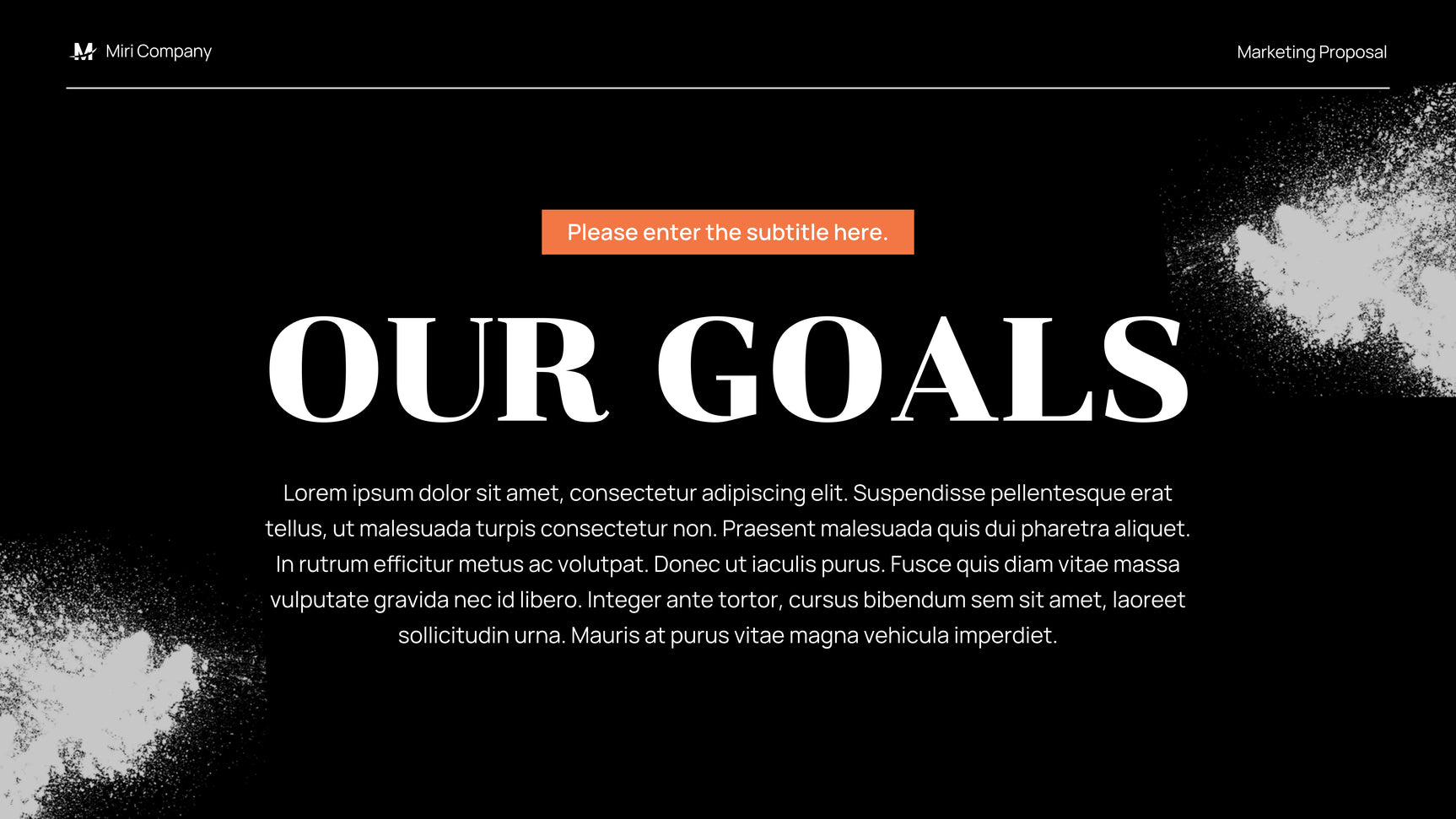 Black Modern Marketing Proposal