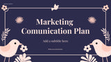 Navy Floral Marketing Plan