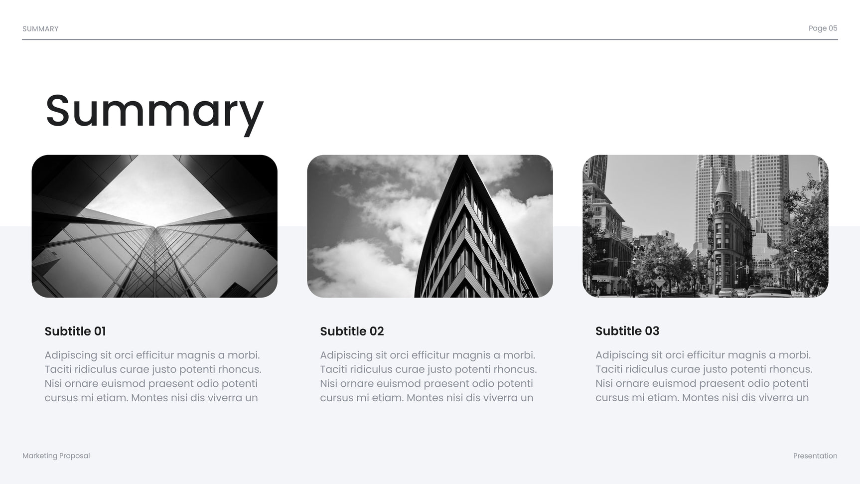 Black Modern Business Presentation