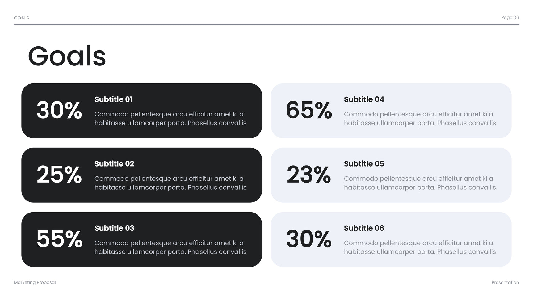 Black Modern Business Presentation