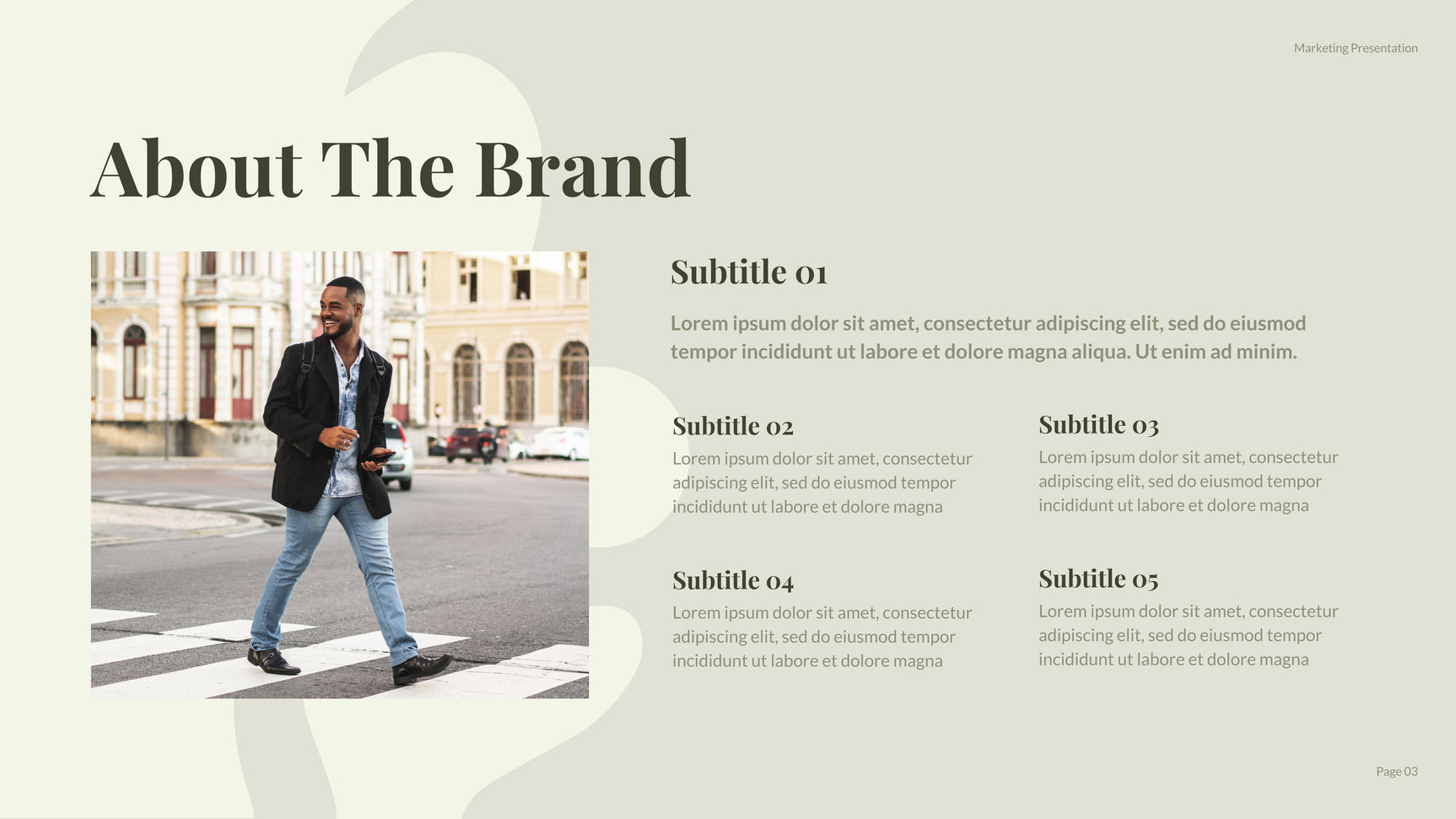 Green Modern Social Media Report