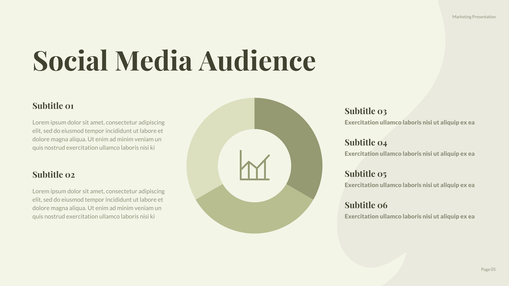 Green Modern Social Media Report