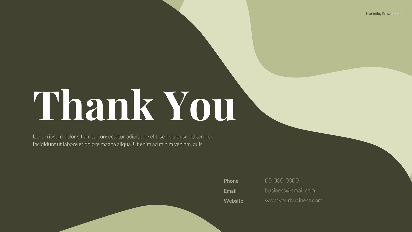Green Modern Social Media Report