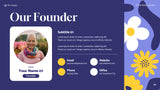 Blue Floral Sustainability Report