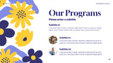 Blue Floral Sustainability Report