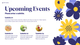 Blue Floral Sustainability Report