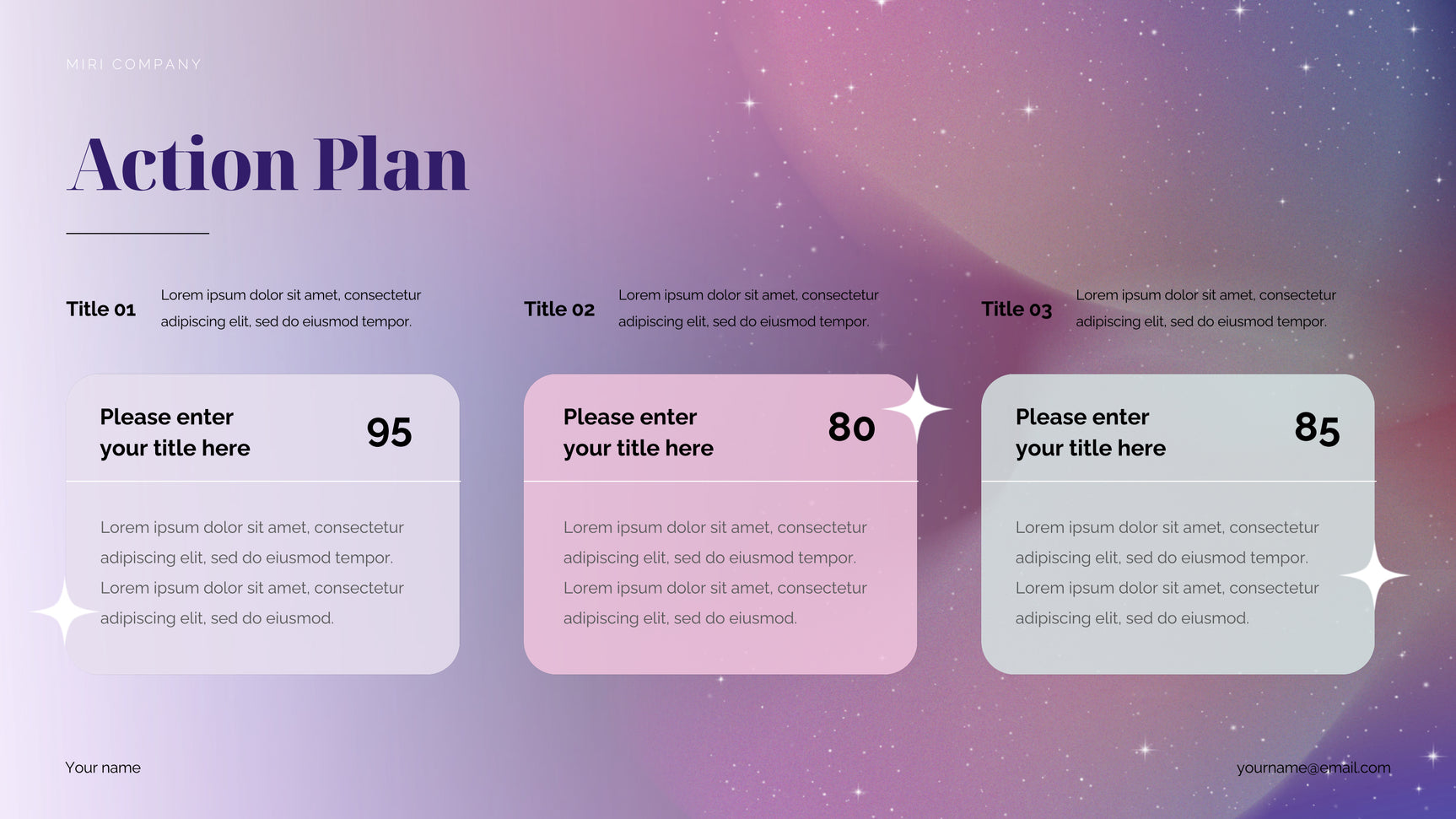 Purple Cosmic Marketing Proposal