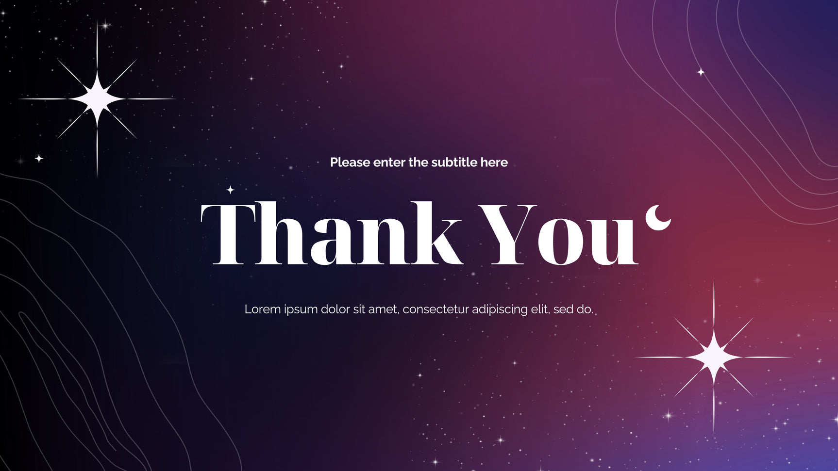 Purple Cosmic Marketing Proposal
